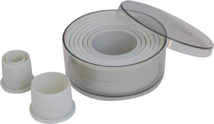 Image du produit de Buyer Ausstechersatz Rund glatt 9-teilig Ø2-10cm H: 5cm