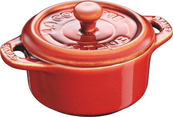 Staub Mini Cocotte in ceramica, rame antico, 10 cm (10 cm, Pentola, Ceramica)