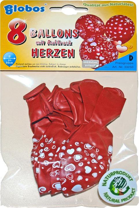 Produktbild Globos Europe Ballon mit Herzen