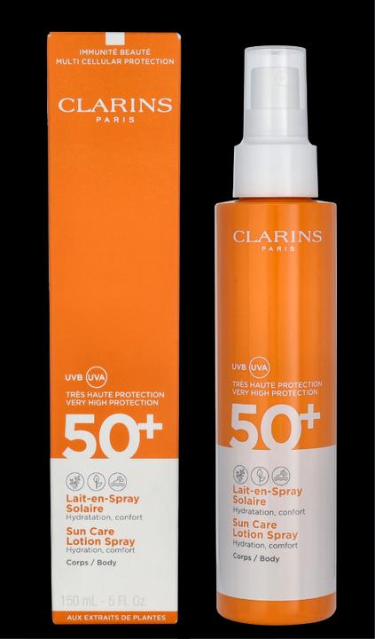 Produktbild Clarins Lait-en-Spray Solaire (Sonnenspray, SPF 50+, 150 ml, 202 g)