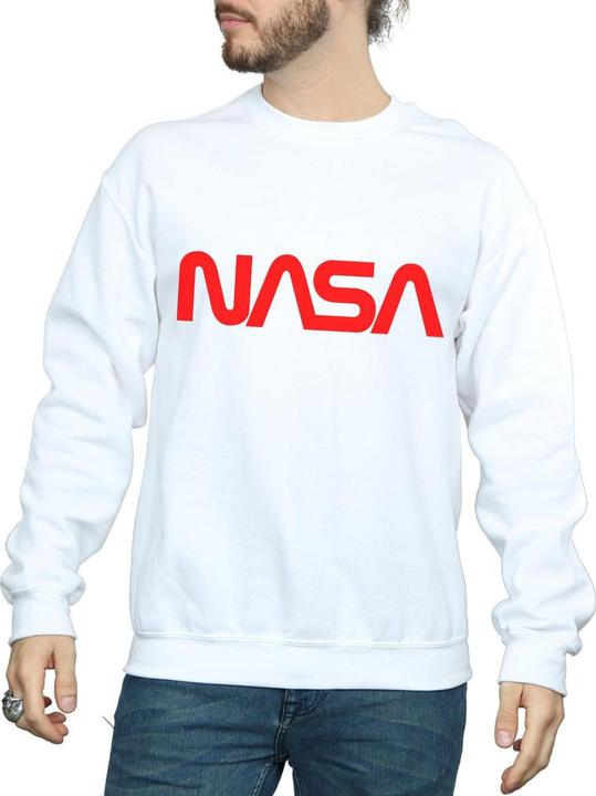 Actual product image Nasa Mens Modern Logo Sweatshirt (XL)