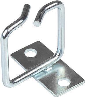 Produktbild Good Connections Kabelführungsbügel mit seitlich versetzter Montageplatte, Stahl verzinkt, 40 x 40 mm, ®