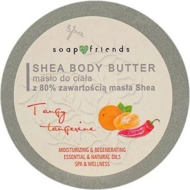 NoName Shea Butter 80% Body Butter Tangy Tangerine 200ml Soap & Frie (Hartseife, 200 ml)