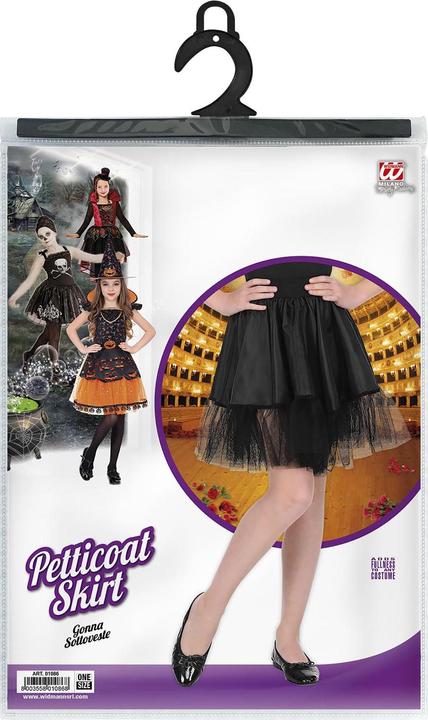 Produktbild Widmann Petticoat für Kinder lang schwarz (One Size)