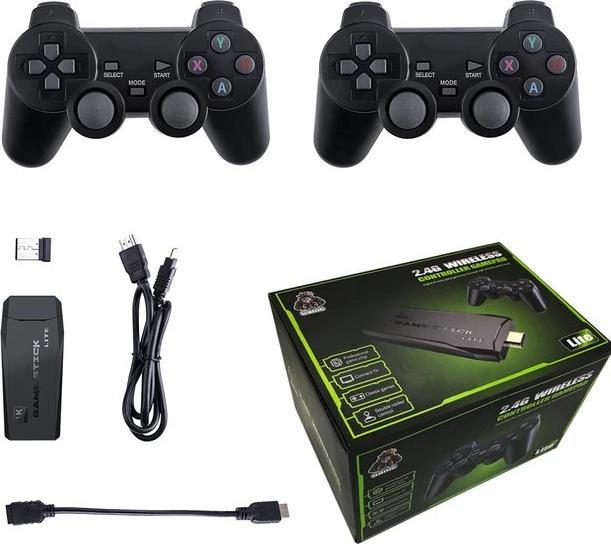 Produktbild Extralink Zusatzlink | Retro-TV-Konsole | 4K 2 Pads 64GB 20000 Spiele