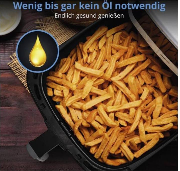 Actual product image Medion MD 11750 Life P10 XL Duo deep fryer 6.8 litre, white