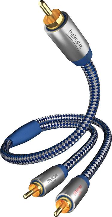 Inakustik Premium Y-Subwoofer-Kabel (2 m, Cinch)