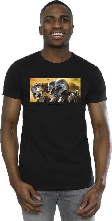 Produktbild Star Wars The Mandalorian Painted Group TShirt (L)