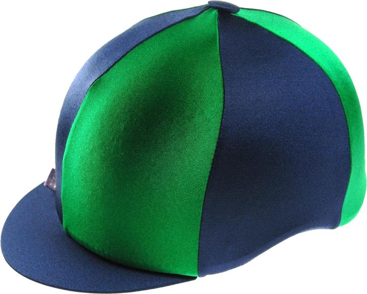 Capz zweifarbige Reithelm Cover aus Lycra (One Size)