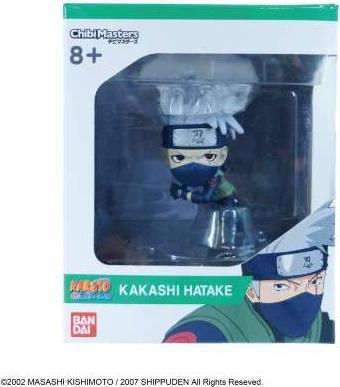 Actual product image Bandai 8 cm Chibi Figure With Naruto Base
