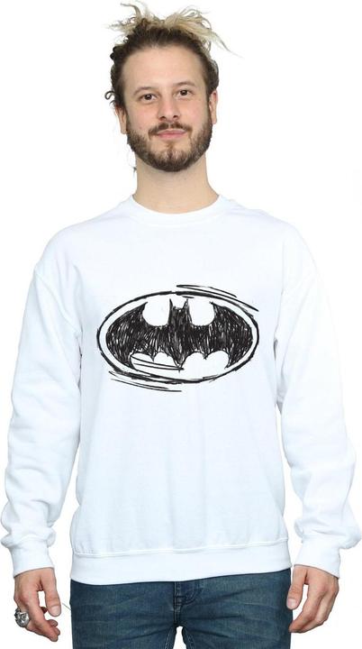 Immagine prodotto Batman Felpa Schizzo Logo Uomo (XL)