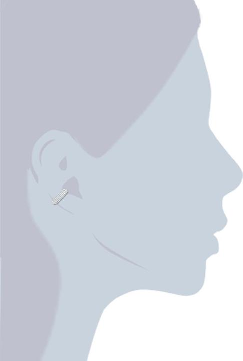 Actual product image Lulu & Jane Ladies brass cubic zirconia silver - 29569 (Brass)