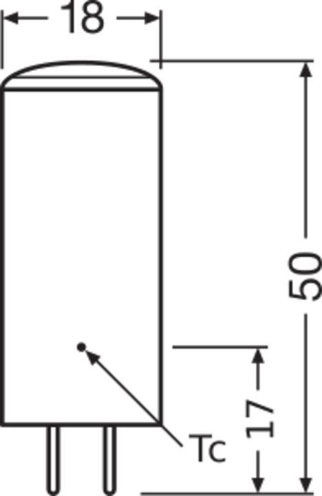 Produktbild Osram Led Pin (GY6.35, 4.50 W, 470 lm, 1 x, F)