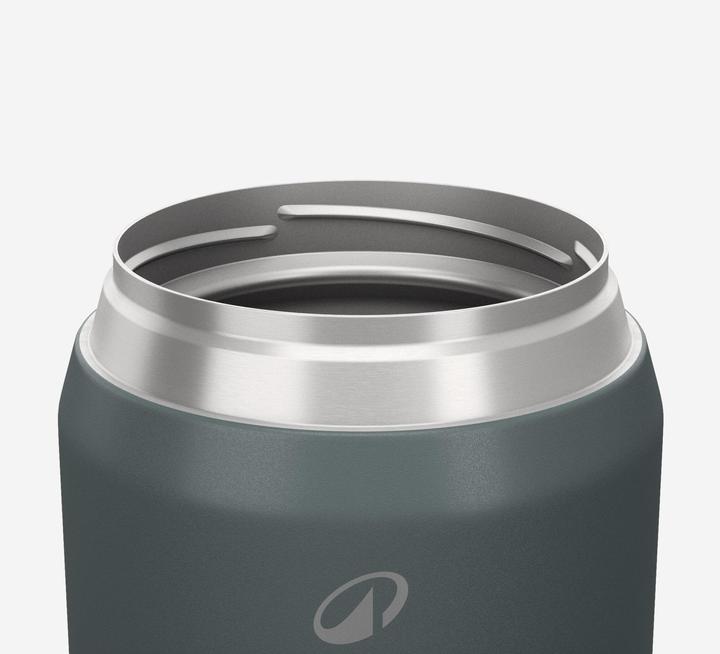 Produktbild Quechua Lebensmitteldose 0,5 l Isolierdose Edelstahl Camping Wandern - 900 schwarz
