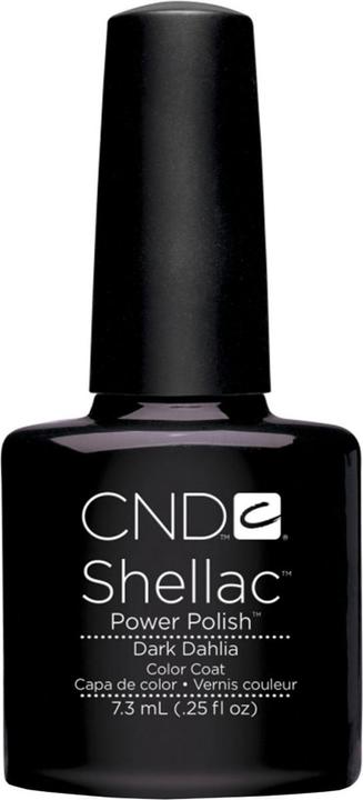 Actual product image CND Shellac - Color Coat Dark Dahlia (Dark Dahlia, UV gel varnish)