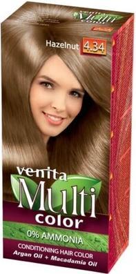 Produktbild Venita Multicolor Hair Dye 4.34 Hazelnut 100Ml (4.34 Orzech Laskowy)