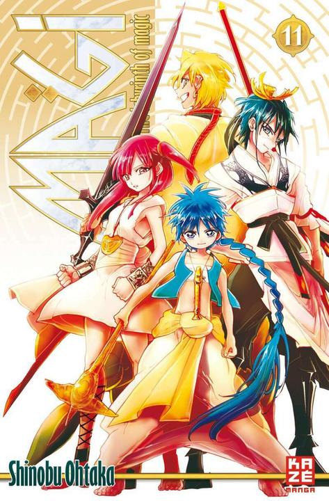 Actual product image Magi - The Labyrinth of Magic 11 (German, Shinobu Ohtaka, 2014)