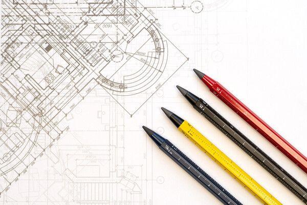 Image du produit Troika CONSTRUCTION ENDLESS Crayon sans fin, rouge (HB)