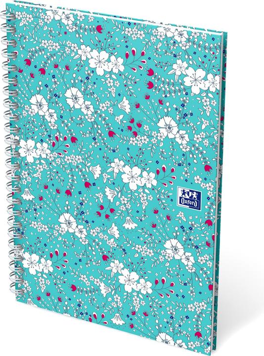 Immagine prodotto Oxford FORME FLORALE - Libro a spirale (A5, Quadretti, Copertina rigida)