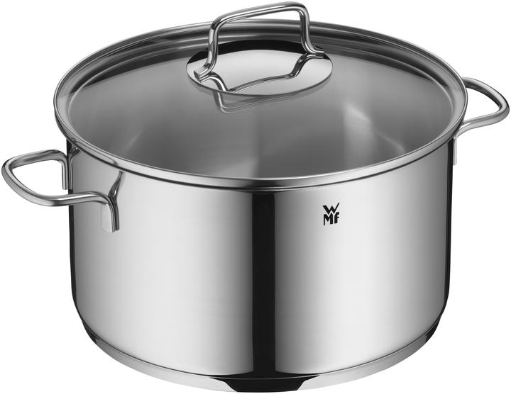 Immagine prodotto WMF Pentola da cucina Pentola per carne a induzione 24cm Coperchio in vetro 5,7l Astoria Acciaio inox (24 cm, Pentola, Acciaio inossidabile)