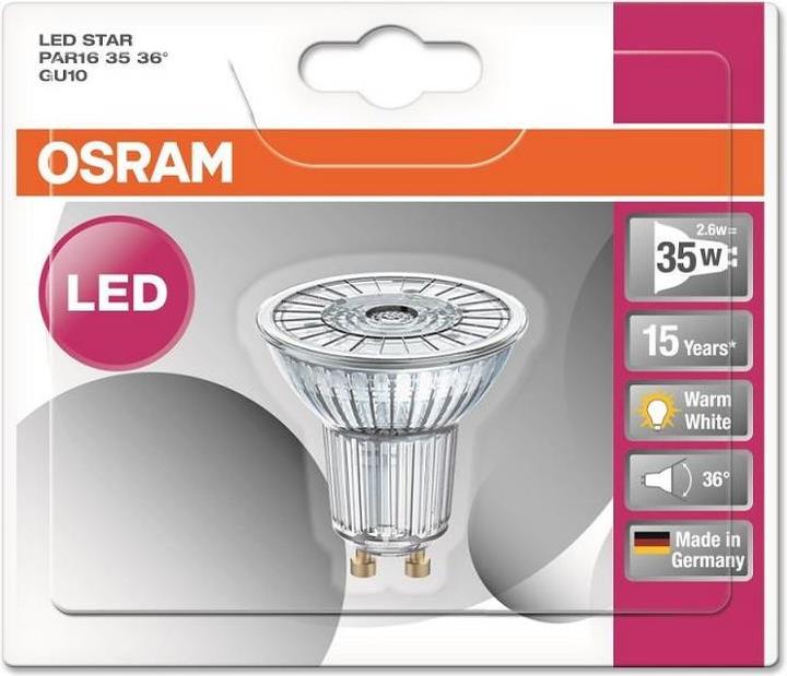 Produktbild Osram Star Par16 (GU10, 3 W, 230 lm, 1 x, A)