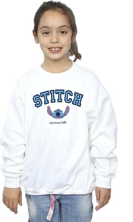 Produktbild Disney Lilo And Stitch Collegial Sweatshirt Mädchen (128)