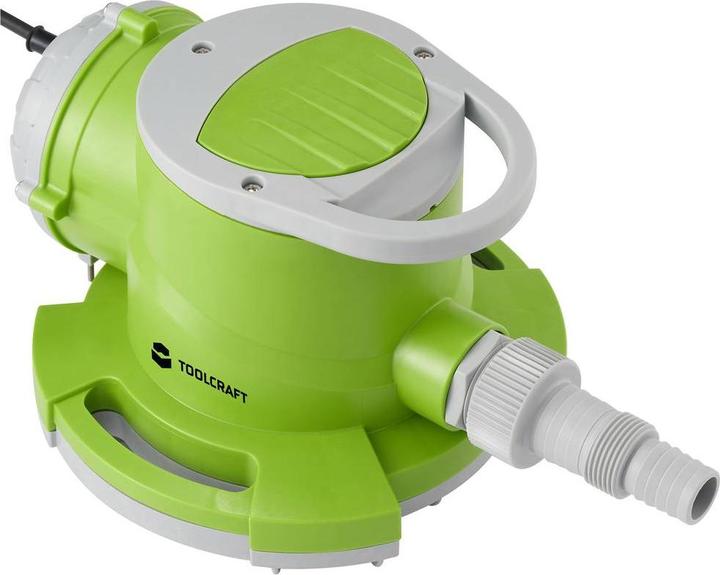 Immagine prodotto Toolcraft TO-8992917 Pompa sommergibile ad aspirazione superficiale 7000 l/h 7m (Pompa per acqua pulita)