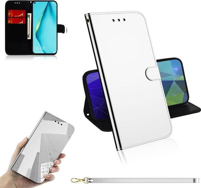 Actual product image MU Style Mirror Surface Bookcover Series (Huawei P40 Lite)