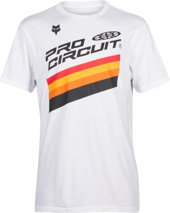 Actual product image Fox Tee 23 Pro Circuit Ss Prem Wht M (M)