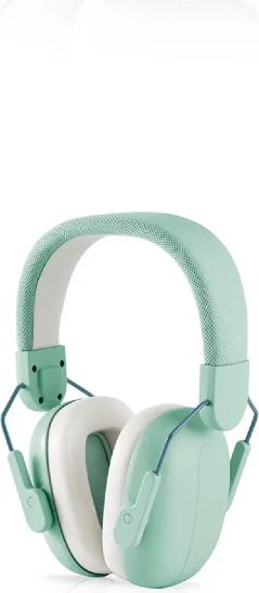 Swissdetector Casque antibruit comfortable pour enfants - Vert