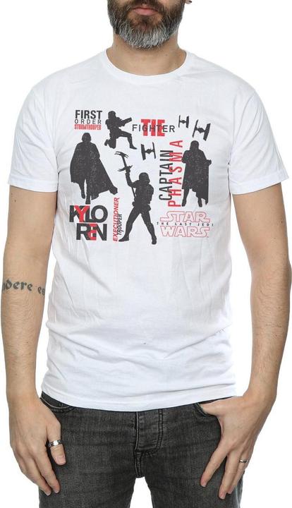 Immagine prodotto Star Wars The Last Jedi First Order Silhouettes Maglietta Uomo (S)