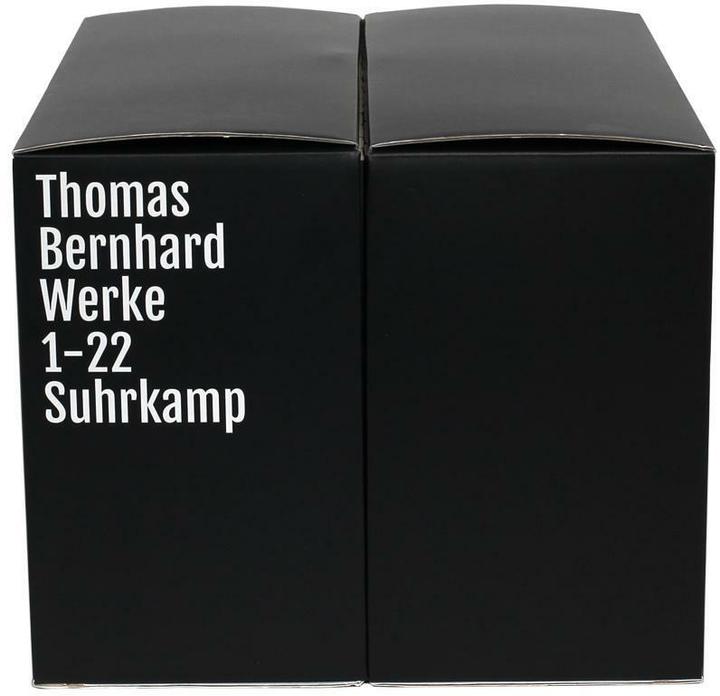 Actual product image Werke (German, Thomas Bernard, 2018)