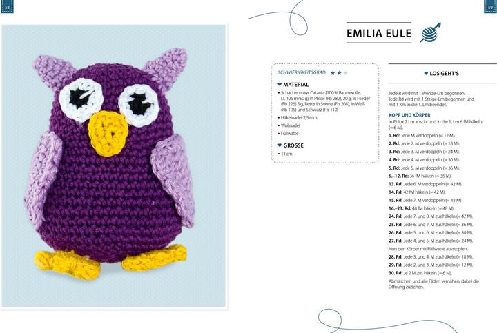 Actual product image Häkeln kompakt – Amigurumis häkeln (German, Susan Gast, 2019)