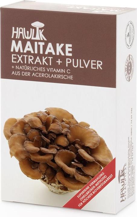Produktbild Hawlik Maitake Extrakt + Pulver Kapsel (60 Stück, Kapseln, 57 g)