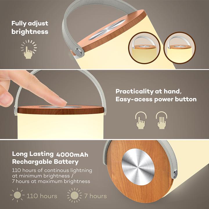 Image du produit Taotronics TT-DL23 In- & Outdoor lampe (300 lm)