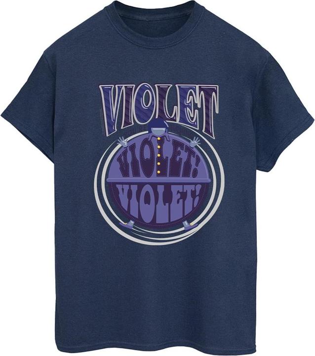 Image du produit Willy Wonka & the Chocolate Factory - T-shirt VIOLET TURNING VIOLET - Femme (XL)