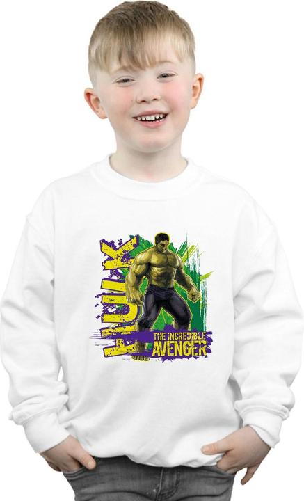 Actual product image Hulk Boys Incredible Avenger Sweatshirt (116)