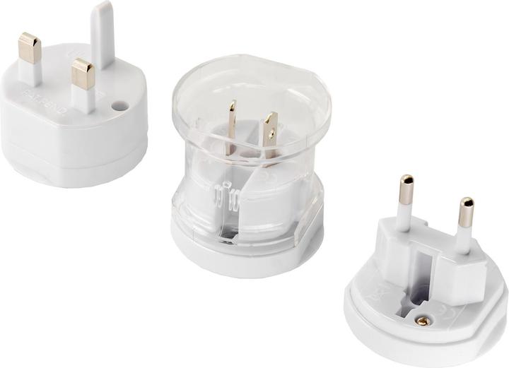 Produktbild Akyga AK-AD-61 Netzstecker-Adapter weltweit Weiss