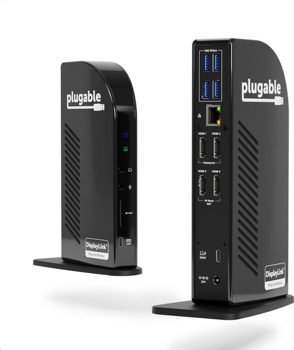 Plugable UD-3900C4 (USB-C, 9 Ports)