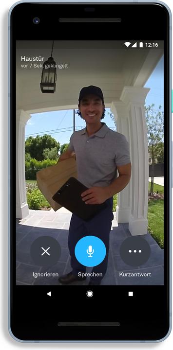 Actual product image Google Doorbell (App, Bluetooth Low Energy, Wi-Fi)