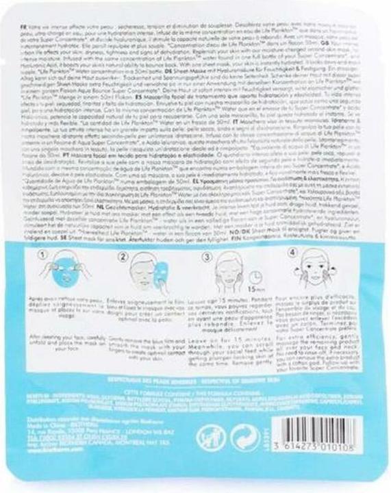 Nährwerte und Zutaten Biotherm AQUA Super Mask Bounce (31 ml)