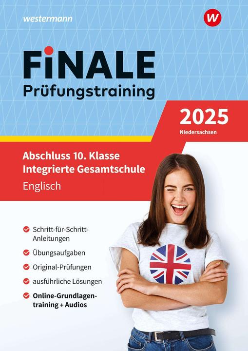 Immagine prodotto FiNALE exam training for graduation from integrated comprehensive school in Lower Saxony. English (Tedesco, Inglese, John Alistair Kühne, Maraike Osterkamp, 2024)