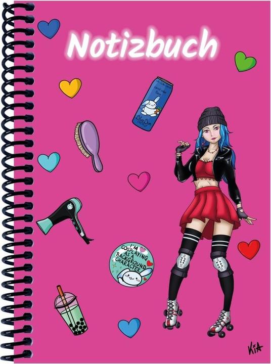 Immagine prodotto A 5 quaderni Manga Enora, rosa, vuoto (A5)