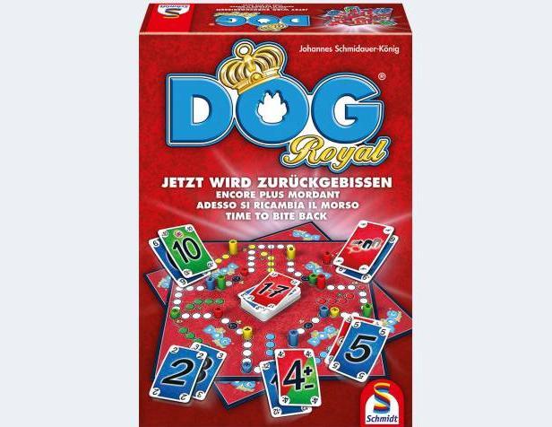 Actual product image Schmidt Spiele DOG Royal (German, French, Italian)
