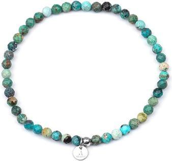 Actual product image Agato Hubei Turquoise Bead Bracelet Pol-B18/20g