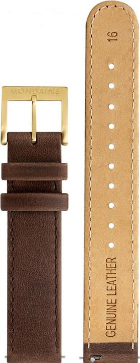 Actual product image Mondaine Evo2 Gold 30 (Analogue wristwatch, 30 mm)