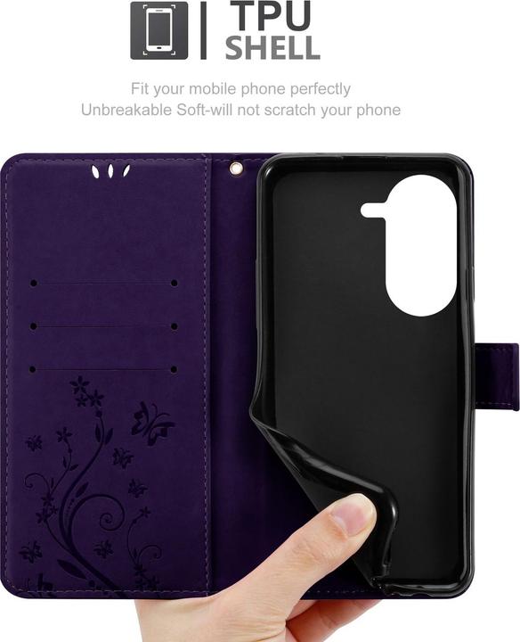 Immagine prodotto Cadorabo Custodia per Asus Zenfone 10 Flower Book (Asus Zenfone 10)