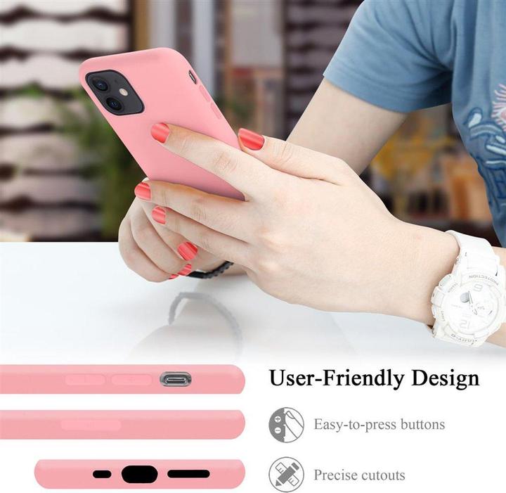 Immagine prodotto Cadorabo Copertura della cassa del silicone liquido TPU (Apple iPhone 12 mini)