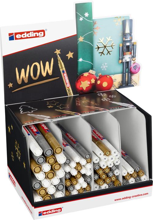 Actual product image Edding Paint marker 'Xmas (Multicolor, 81 x)