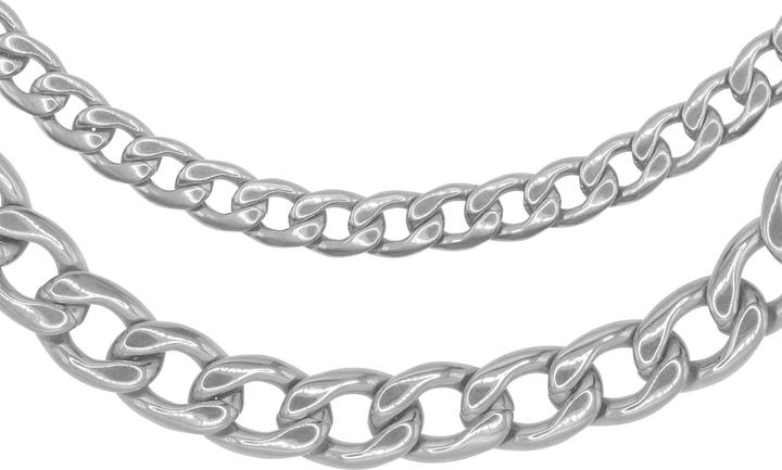 Actual product image Heideman Set Ivan silver polished (100% stainless steel)
